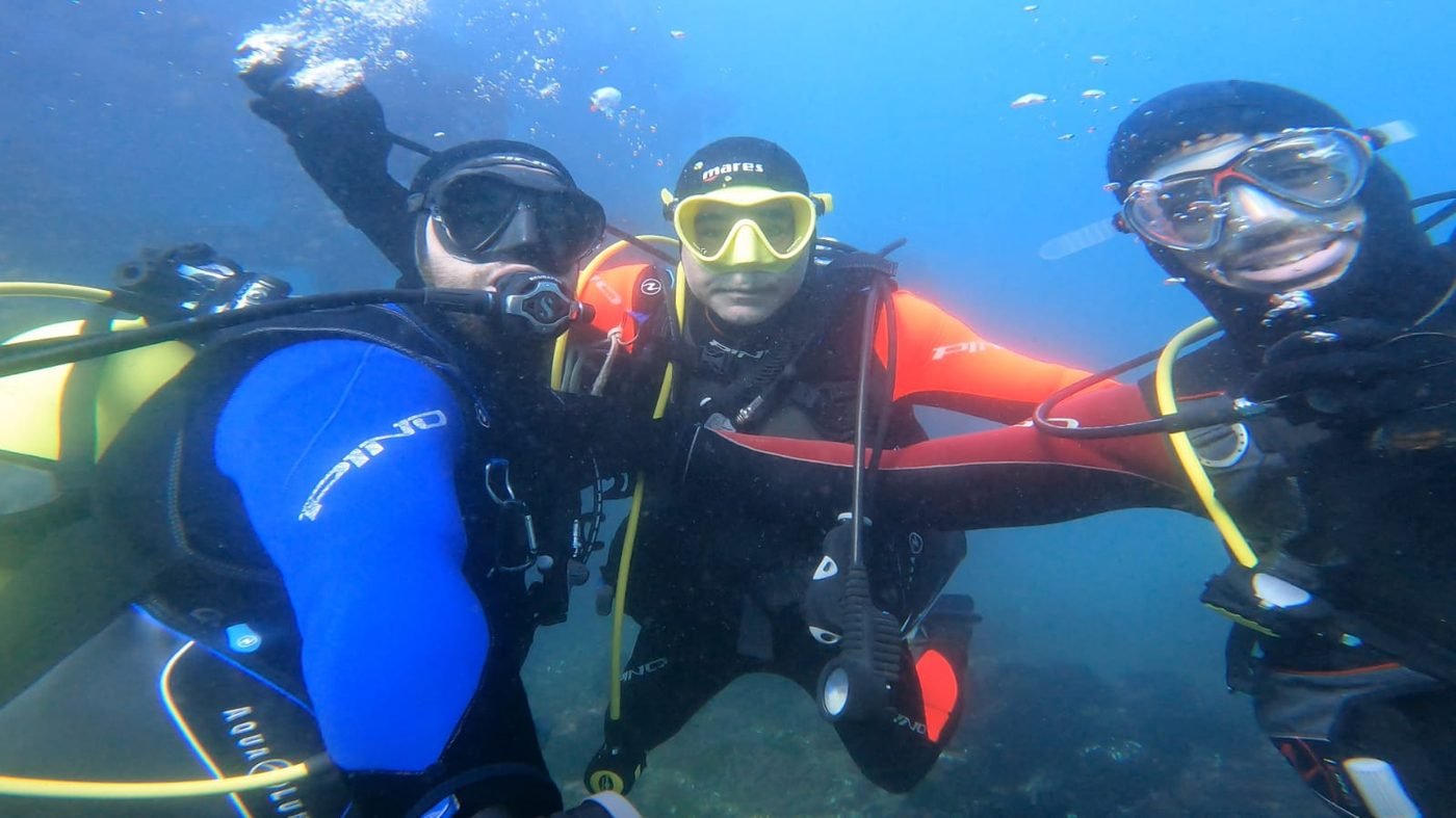 Alumno buceo